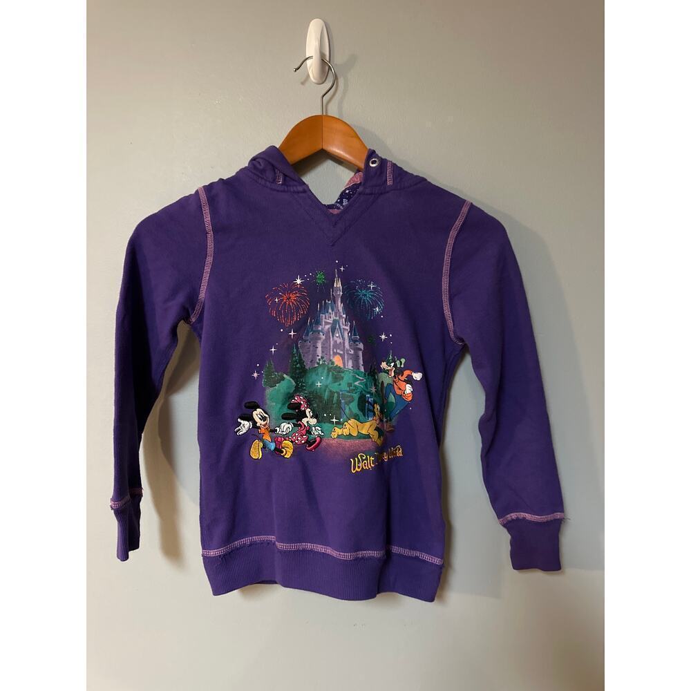 Girls Size M 10/12 Disney Parks Hoodie Sweatshirt